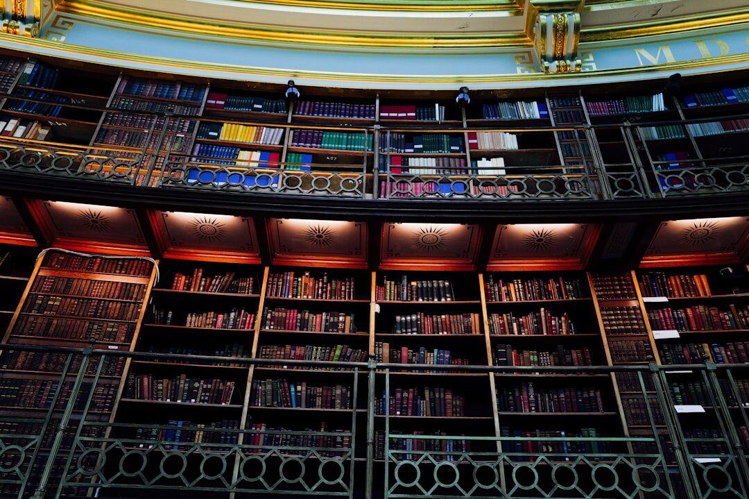 old library interior