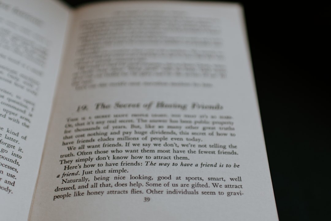 old detective novel pages